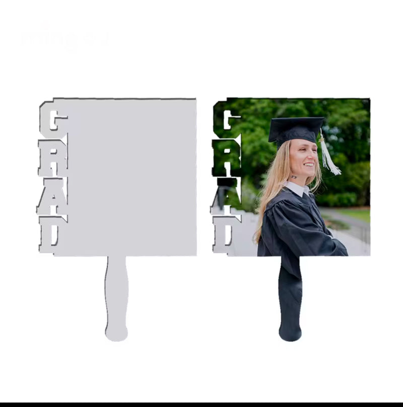 Graduation photo fan